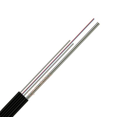 China OUTDOOR telecom communication FTTH fiber optic cable G657A1 G652D 1 drop fiber optic COBOS FIBRA ftth drop cable for sale