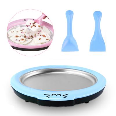 China Family Yogurt Maker Household Yogurt Frying Ice Cream Tray Frying Ice Machine Yogurt Maker Small Children's Gifts for sale