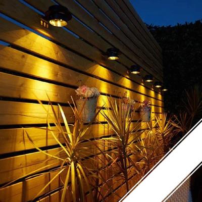 China Garden Corridor LED Fence Sink Eaves Solar Street Light Outdoor Garden Lights Outdoor Lawn Water Proof Night Light for sale