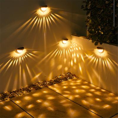 China Garden Solar Outdoor Waterproof Sensor Lighting Courtyard Balcony Garden Led Wall Lamp for sale