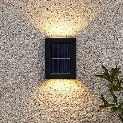 China Tempered Glass LED Water Proof Lights IP65 Solar Outdoor GardenAt Night Illumination Wall Lamp Aisle Corridor Terrace Solar Outdoor Decorative Landscape Ligh for sale