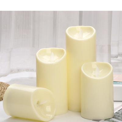 China Birthdays Led Electric Simulation Candle Smokeless Flameless Light Operated Plastic Moving Festival Decorative Light for sale