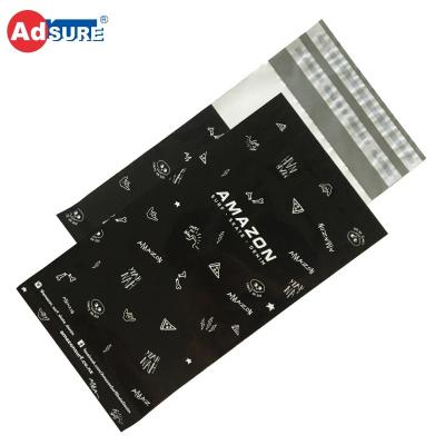 China Custom Glossy or Matte Black Returnable Poly PE Mailers for Amazon for sale