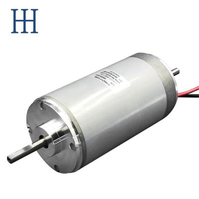 China HONGHU A100 Series 12V/24V/48V Waterproof DC Brush Motor For Compressor for sale