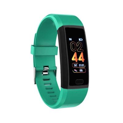 China Amazon Heart Rate Monitor Pedometer Touch Screen Smartwatch 115 Plus Fitness Tracker Watch Smart Wristband 115Plus for sale