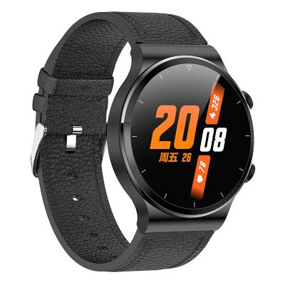 China Touch Screen 2 in 1 Sport Smart Wristband with Radio in Ear Earphone Heart Rate Blood Pressure Smart Watch Headset for sale