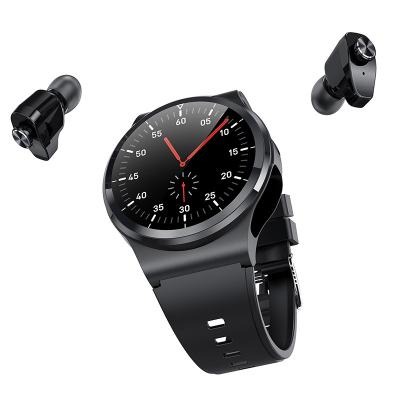 China Touch Screen Smart Watch 2022 2 in 1 Smart Earbuds GT69 Earbuds Smartwatch Wireless Headset Earphone Wristband tws smartwatch earbuds for sale