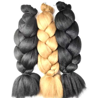 China Wholesale Cheap Synthetic Box Braid Hair Super Jumbo Hair Braids Synthetic Super Jumbo Braiding Hair 400g for sale