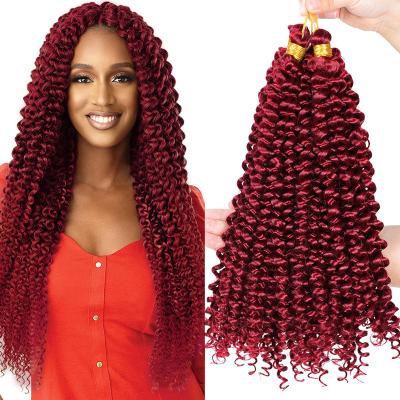 China Synthetic Synthetic Water Wave Crochet Braiding Hair 14