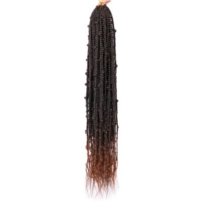 China Hot Sale Butterfly Locs Hair Crochet Hair Fake Synthetic Hair 32 Inch Box Synthetic Butterfly Crochet Hair Extensions for sale