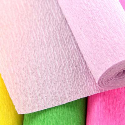 China Mixed Pulp Crepe Paper Rolls Party Decoration Roll Color  Carton Packing zu verkaufen