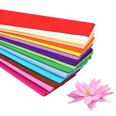 China Hot Selling Diy Paper Crepe Decorations Diy Crepe Paper Roll Crafts zu verkaufen