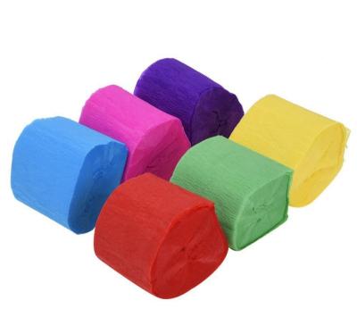 Cina Z01 Bookbinding Crepe Paper Rolls Uncoated  Mechanical Pulp Colourful in vendita