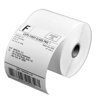 Китай Factory Wholesale Direct Printing Blank Thermal Adhesive Custom Label Sticker продается