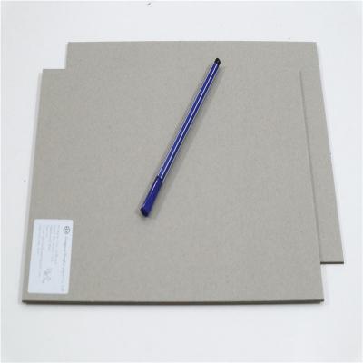 China A3 A4 Size Grey Cardboard Hard Cover White Interlayer Paper for sale