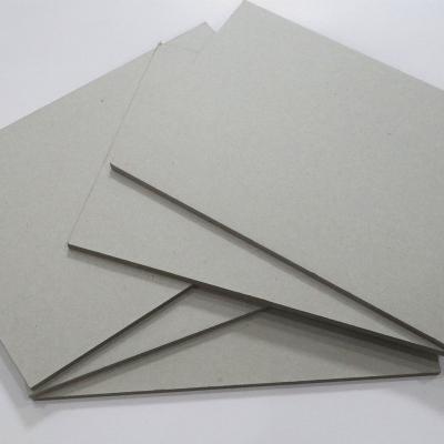 China 1000gsm Thickness Customize Size Grey Chipboard Gray Paper Grey Paperboard for sale