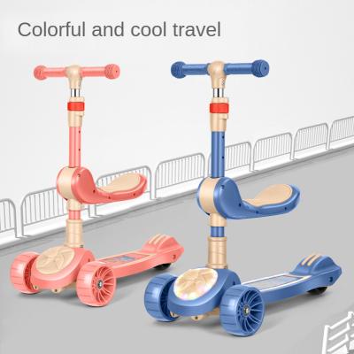 China Child Children's Scooter High Folding Scooter Single Board Meter Scooter for sale