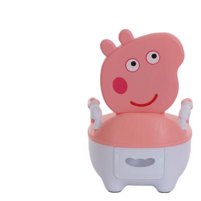 China Portable Plastic Baby Potty Toilet Boy Girl Kids Cartoon Urinal Child Infant Toilet Seat for sale