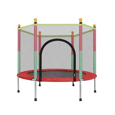 China With protective net hot sales kids bungee jumping/outdoor single bungee trampoline/indoor trampoline for sale/trampolines with fences for sale