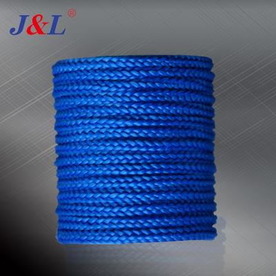 China Boat Mooring 8 Strand and 12 Strand Multifilament Polypropylene Mooring Rope en venta