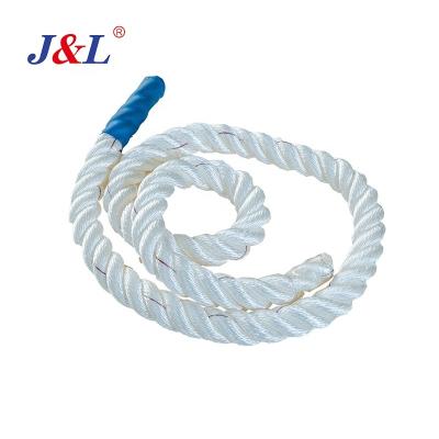 China Boat mooring juli 50mm 8 mooring bracket braided mooring rope and 12 brackets double fiber used in ship mooring en venta