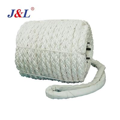 China Boat Mooring Juli OEM ODM Factory 50mm Polypropylene Mooring Rope 8 Holder Mooring Ropes For Large Boats en venta