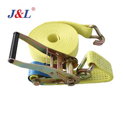 China julisling polyester rachet tie down 1500lbs break force ratchet tie down strap, good quality Rachet tie down for sale