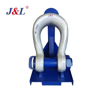 China heavy industry heavy duty anchor shackle usa julisling type galvanized alloy steel lifting shackle WILL 0.5T~150T for sale