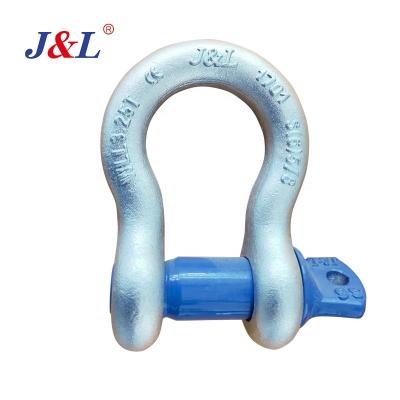 China Heavy Industry Standard G210 G2130 G2150 Safety Factor Standard G210 G2130 G2150 julisling American 4:1 Shackles à venda