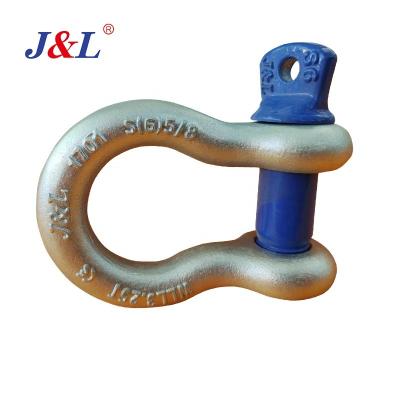 China Heavy industry julisling g210 shackles g2130 shackles WILL 35t drop forged high quality us type shackles Te koop