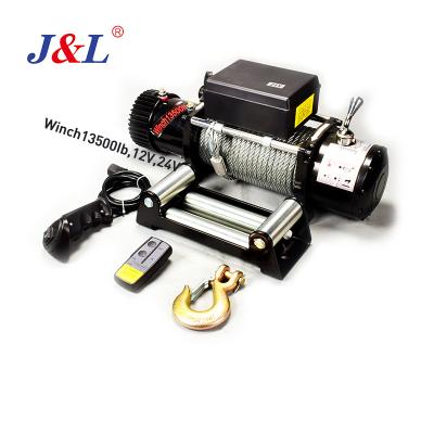 Κίνα AUTO Winch 13500 5443kg 9.5mm Julisling DC 12v 24V Other Electric Winches Winch προς πώληση