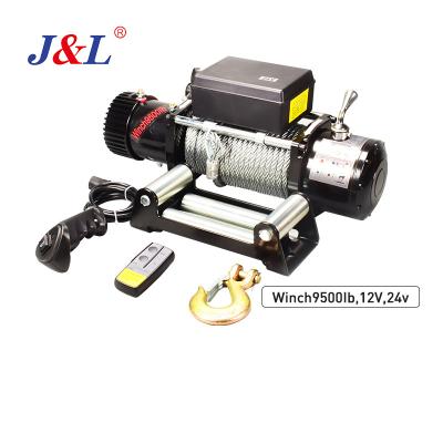 China AUTOMATIC winch 12v 12000lbs dc 12v 24V julisling electric winch for sale