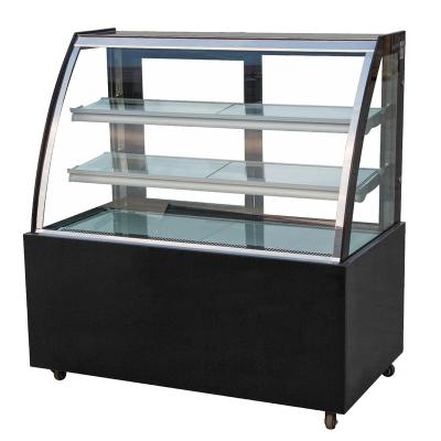 China Single-temperature Dessert Store Showcase Bakery Cake Fridge Display Refrigerators and Freezers for sale