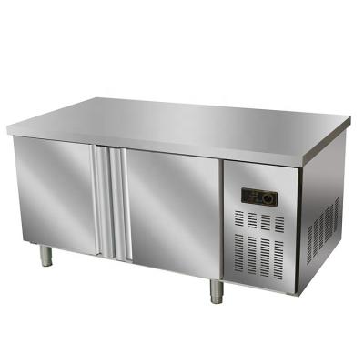 China Single-temperature Hot Sales Commercial Work Bench Under Counter Freezer Worktable Larger Refrigerator for sale