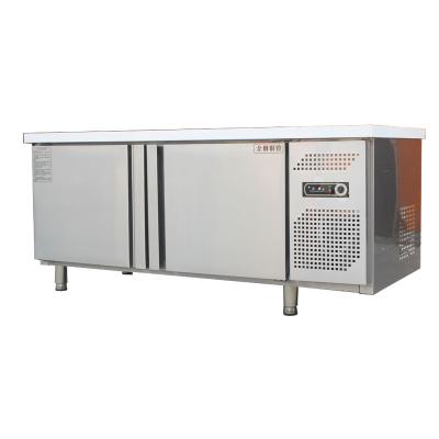 China Single-temperasture Commercial Corner Kitchen Stainless Steel Work Prep Table for sale