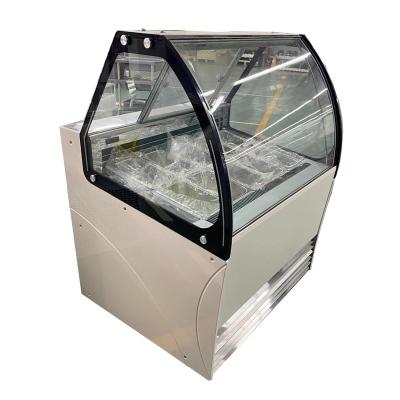 China Imported technology supermarket display island freezer for ice cream fridge freezer with glass for sale