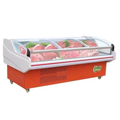 China Single-temperature meat display cabinet refrigerator butchery equipment for sale