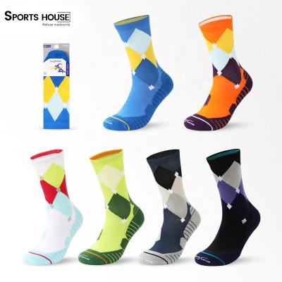 China Breathable Multi-functional Casual Sports Trendy Socks Unisex Elastic Colorful Casual Cotton Crew Skateboard Funny Happy Socks for sale