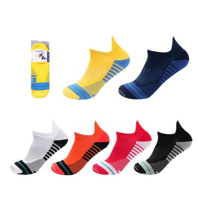 China Breathable Compression Arch Support Wholesale Breathable Padded Fit Compression Ankle Cushioned Sports Running Socks Men Women Gym Socks for sale