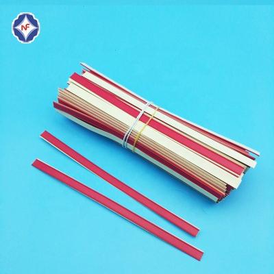 China Plastic food can ties with adhesive for closing rice bag and rereal bag for sale