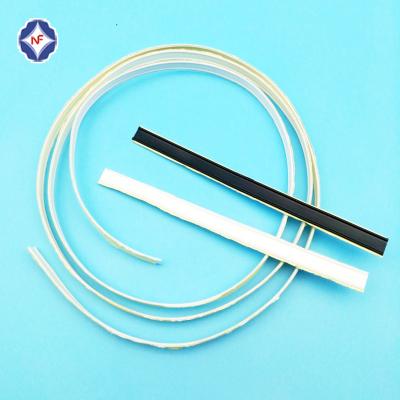 China Adhesive Plastic Coated Paper Bag Wire Double Tin Tie / Twist Ties for sale