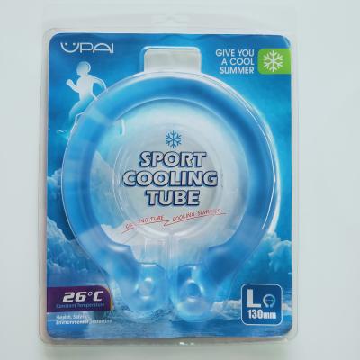 China sports & Outdoor Activities Shape Collar Neck Hanger Ice Cooling Tube Cool Neck Exercise For Dance To Increase For Sports Neck Cooler Wraps for sale