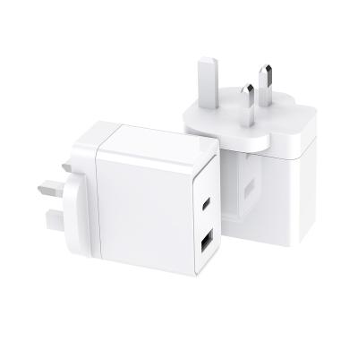 China 45W MOBILE PHONE Charger GaN Super Mini USB Fast Type-C UK Palladium Wall Charger Plug Charger for Macbook for iPhone for Samsung for sale