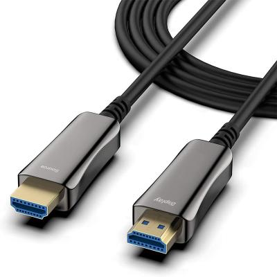 China 10 Meter Factory Price COMPUTER TV Male to Male 2.1 4k 3D Gold Planted Cable 60HZ 4K HD Plastic Fiber Optic Cable Audio Cable for sale