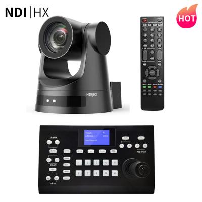 China T20N Church Live Streaming NDI POE 20x IDS HD MI Broadcast Camera HD1080P Professional Video Conference Voting Camera LAN USB PTZ for sale