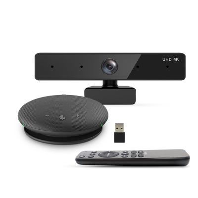 China 3840*2880 Bundle=USB HD 4K Wide Angle Webcam Camera + Wireless Microphone Video Conference System for sale