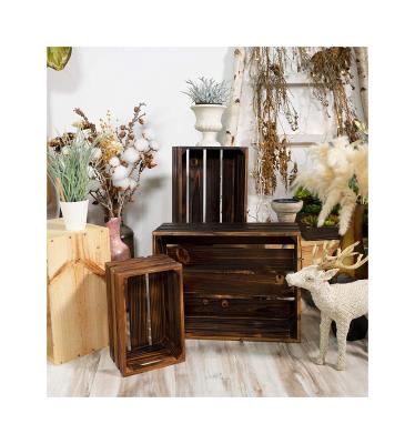 China Modern goods using the appropriate wooden box quality price guarantee wooden crate wooden crate box for sale