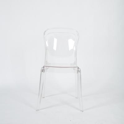 China New Transparent Resin Chair Hotel Baby Shower Banquet Cooling Chair for sale