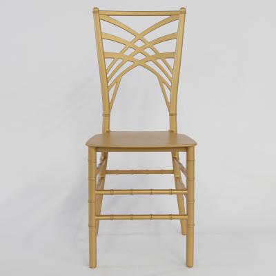 China Sillas pp stackable resin plastic cross back chair for wedding event party rental for sale