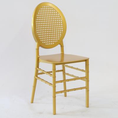 China Gold Round Gridding O Modern Stacking Chair Back For Events for sale